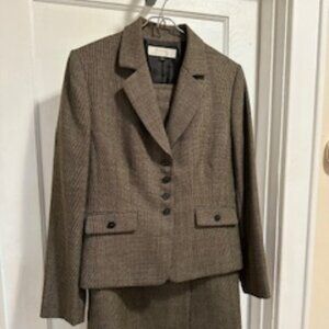 Dark Khaki Suit by Tahari